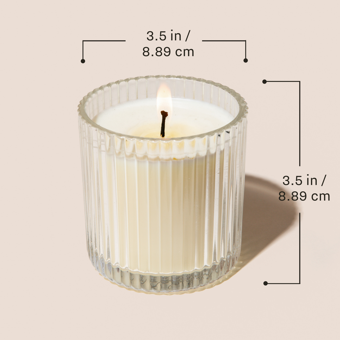 Sugar Cookies Fluted Jar Soy Candle