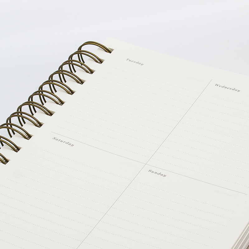 Pretty Pink Marble Planner