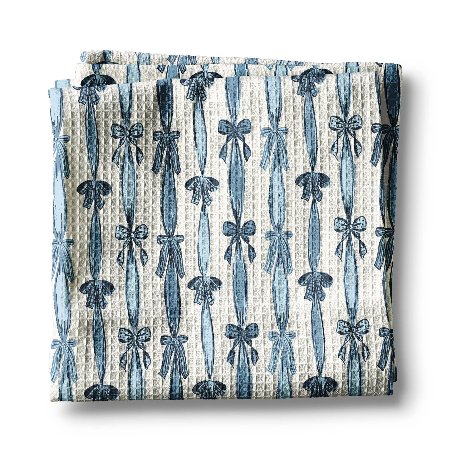 Kitchen Towel Preppy Chinoiserie Bow