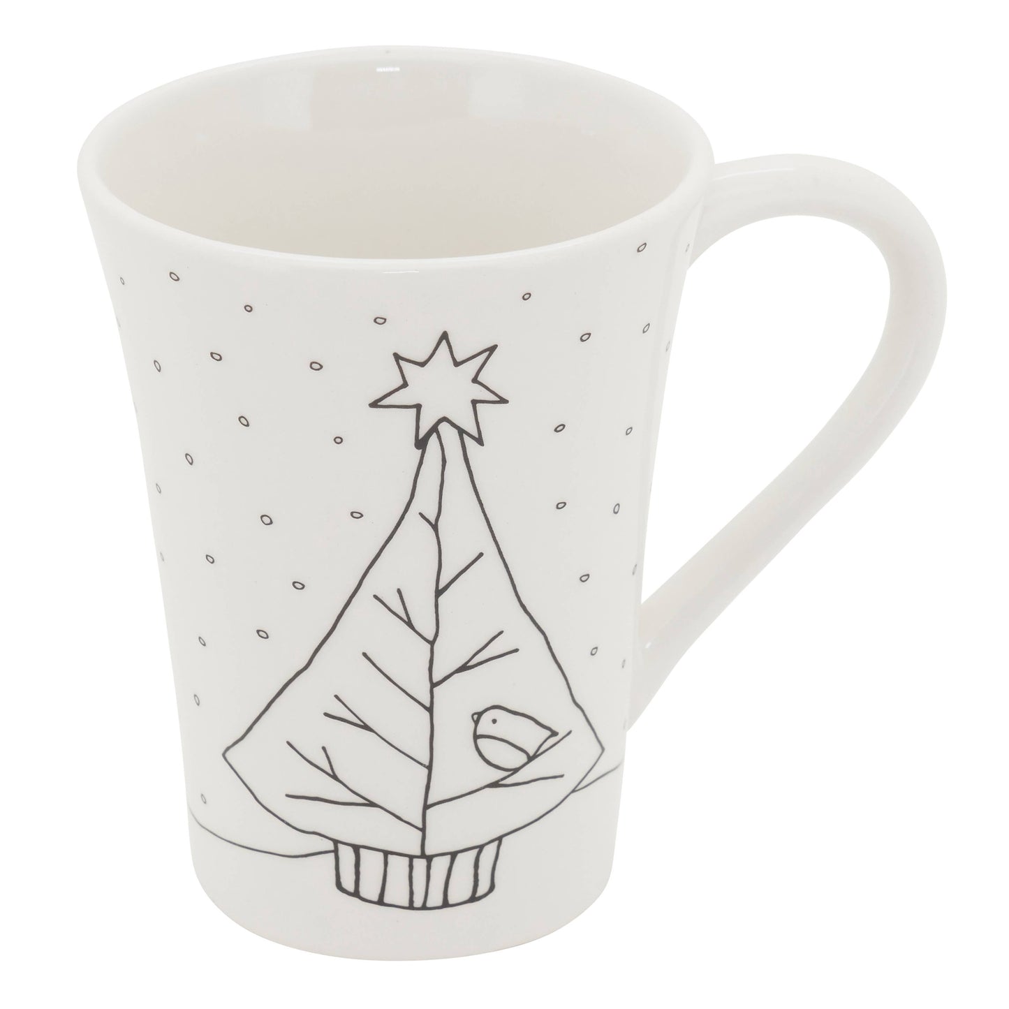 Cartoon Christmas Tree Mug