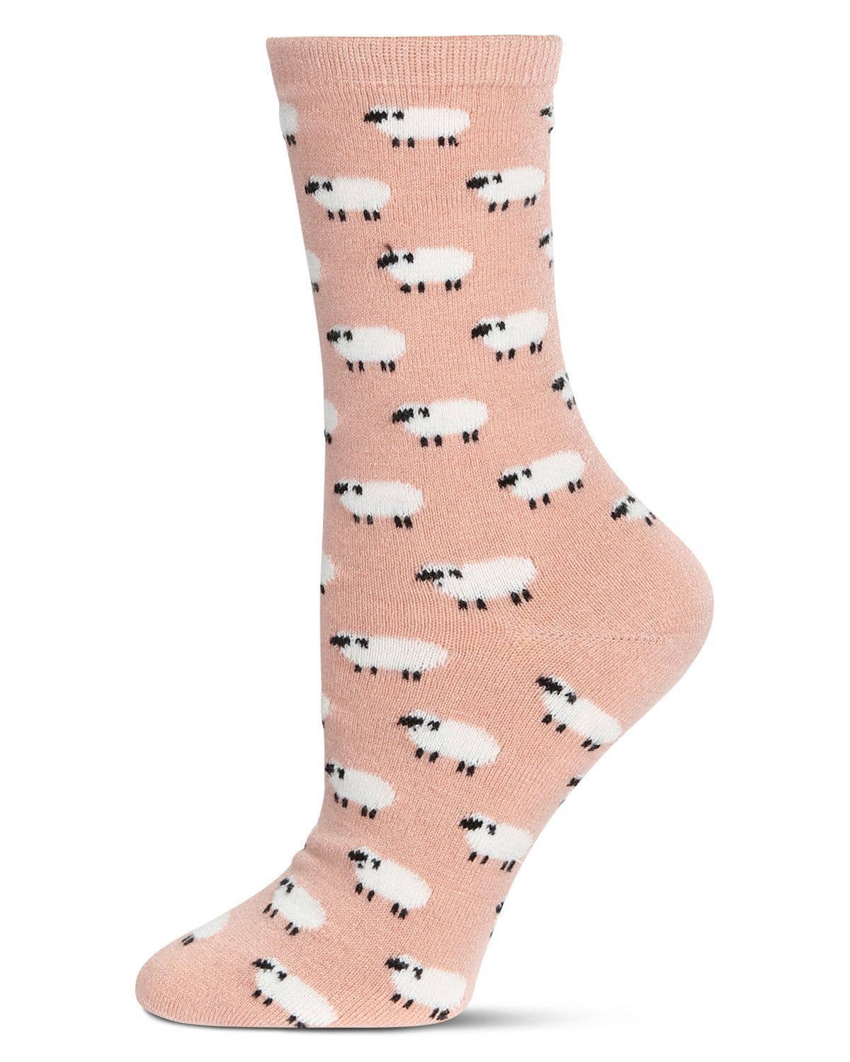 Counting Sheep Cashmere Blend Socks