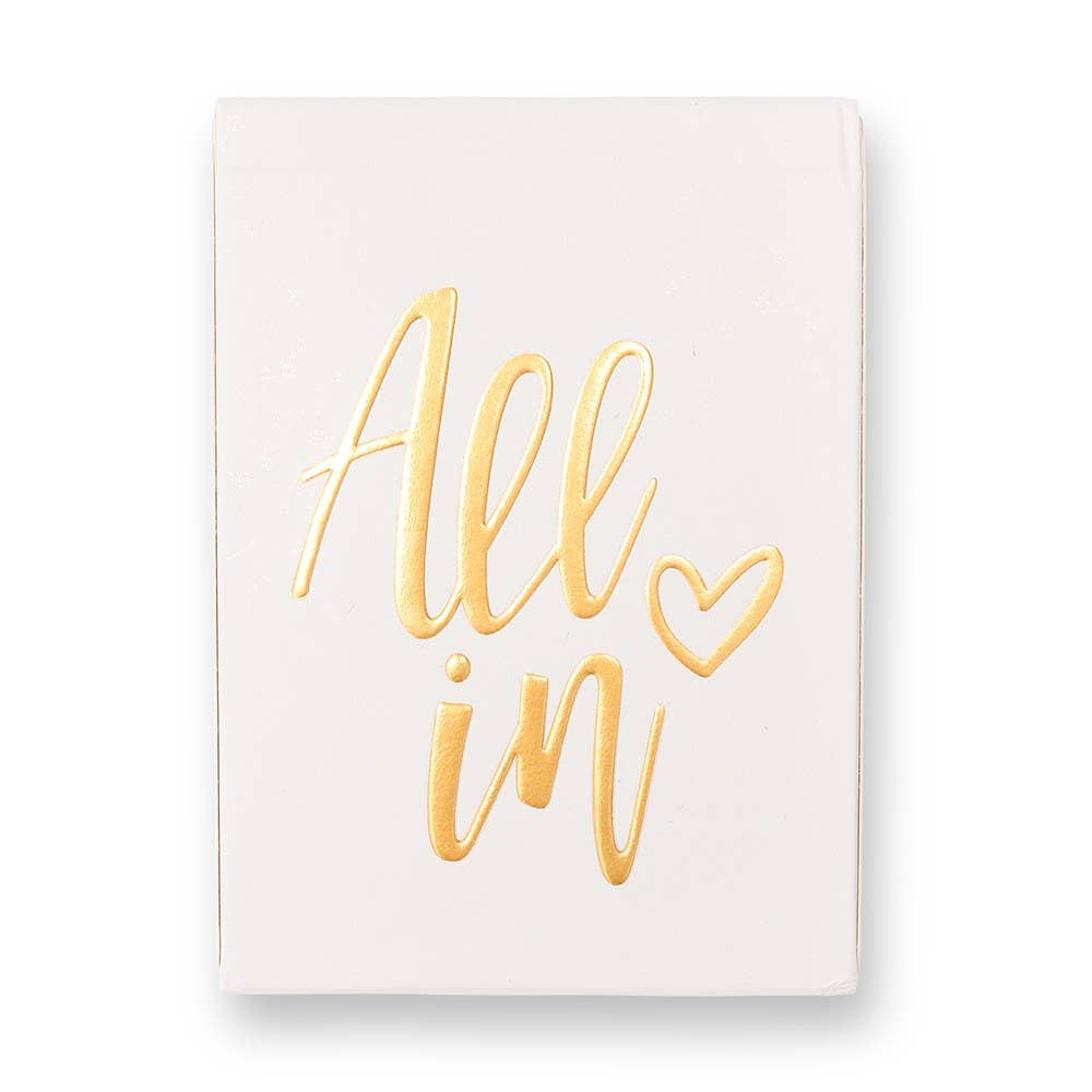 Gold Foil All In Playing Cards