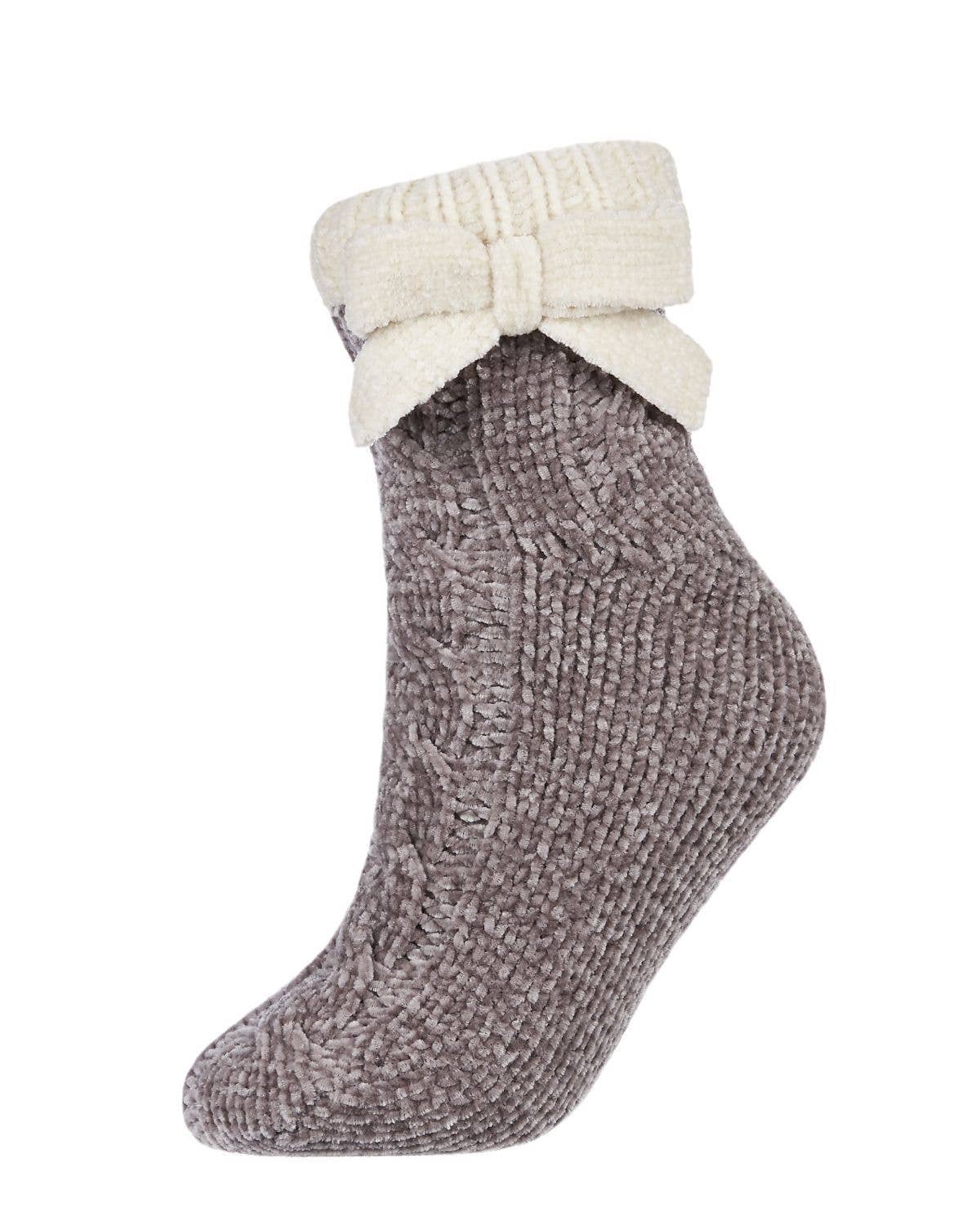 Cozy Ballerina Slipper Socks
