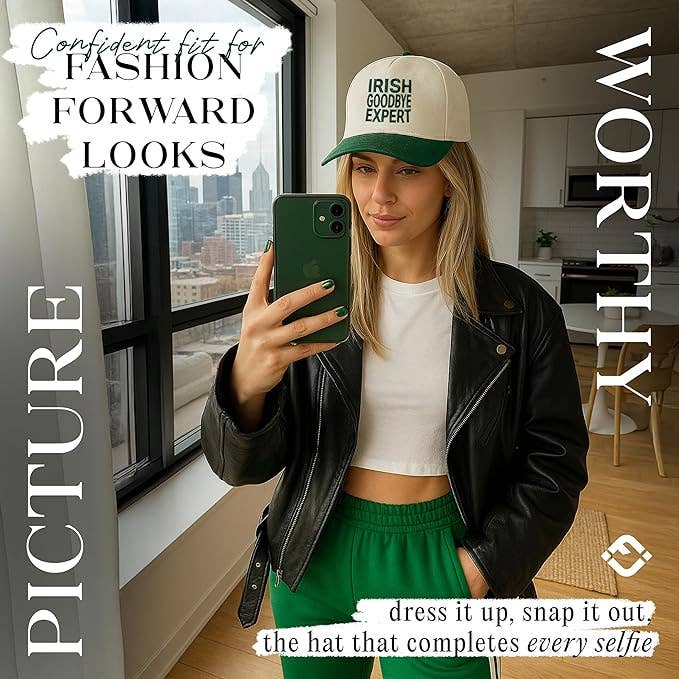 Two Tone Cap - Irish Goodbye Expert