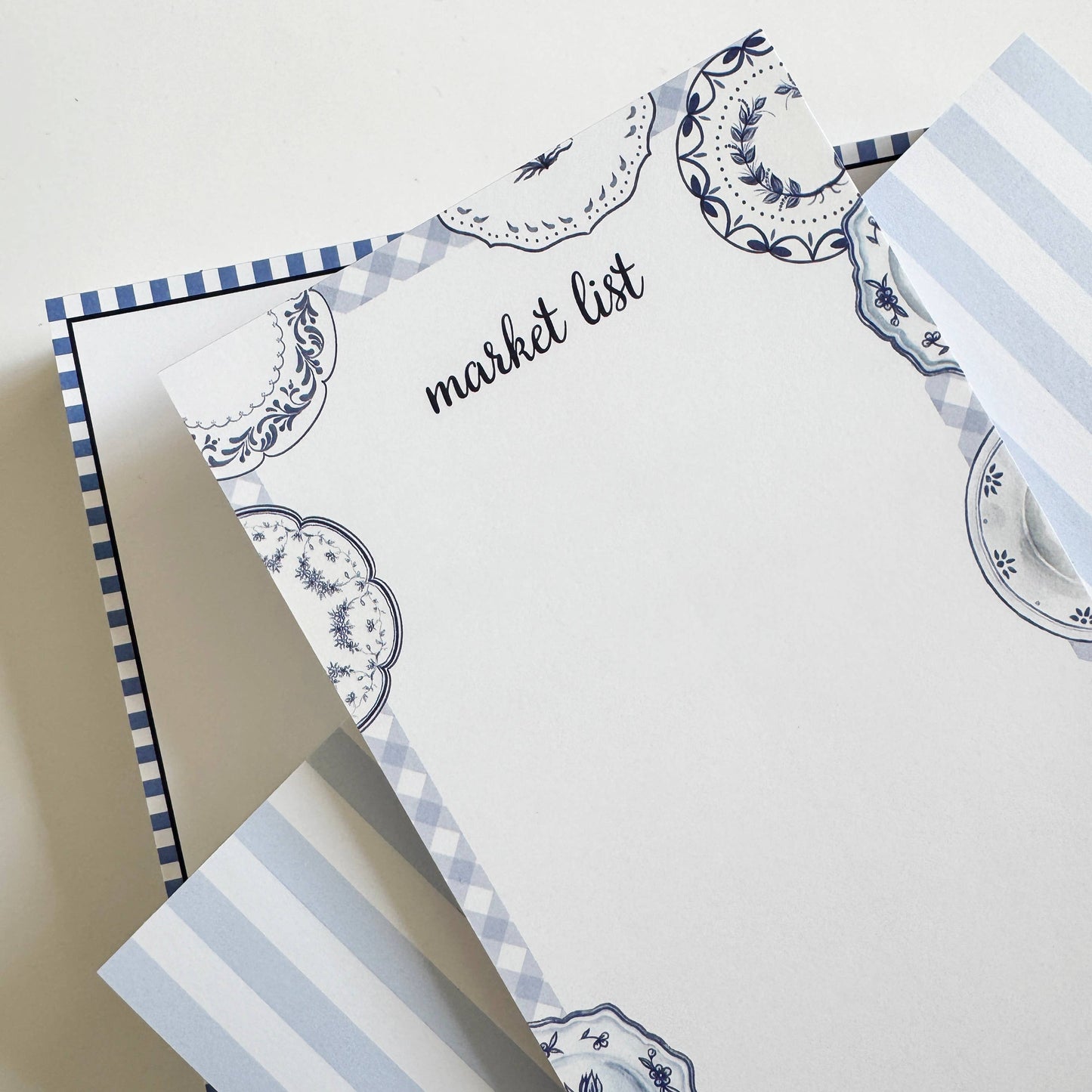 China Plates List Notepad