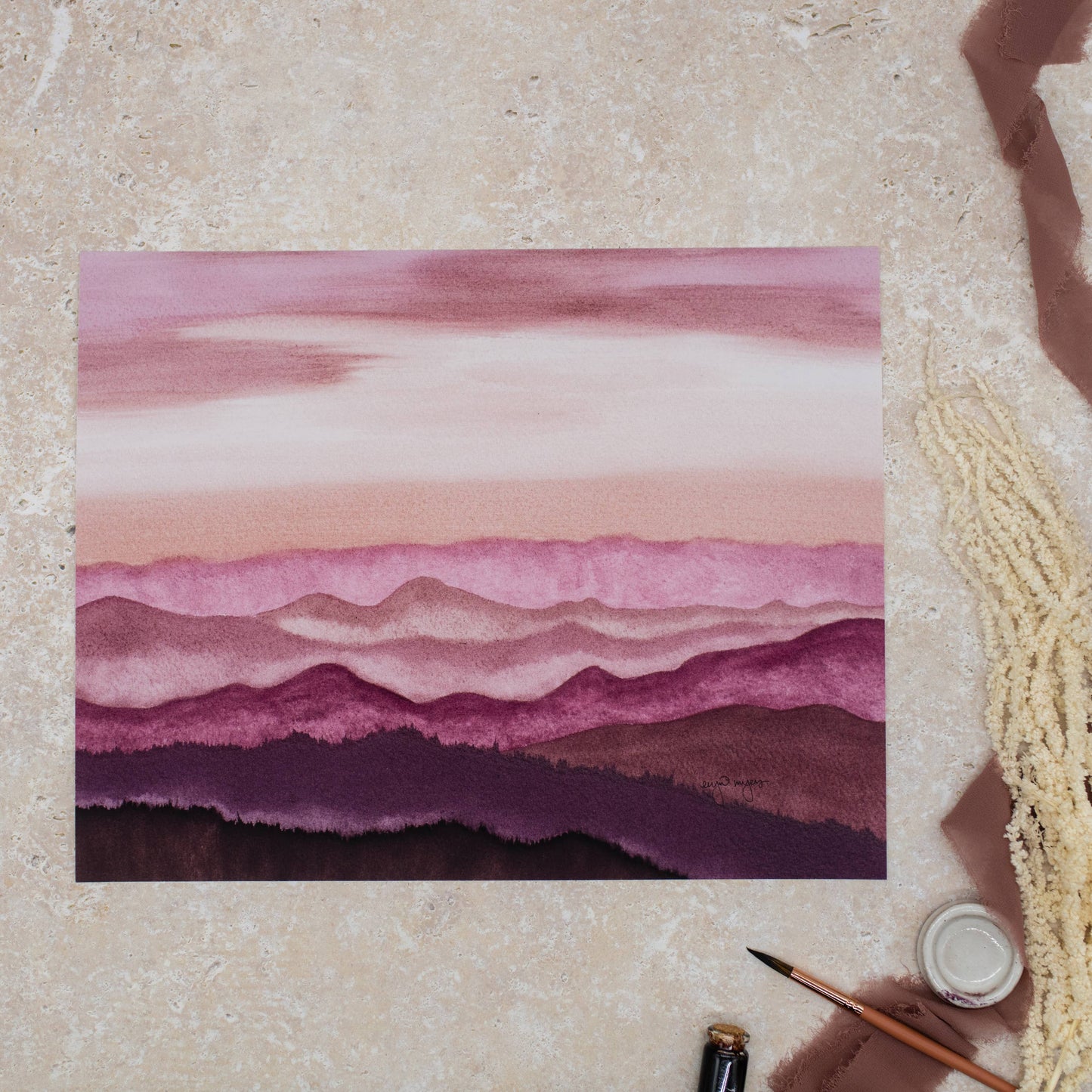 Fine Art Wine Print: 5x7"