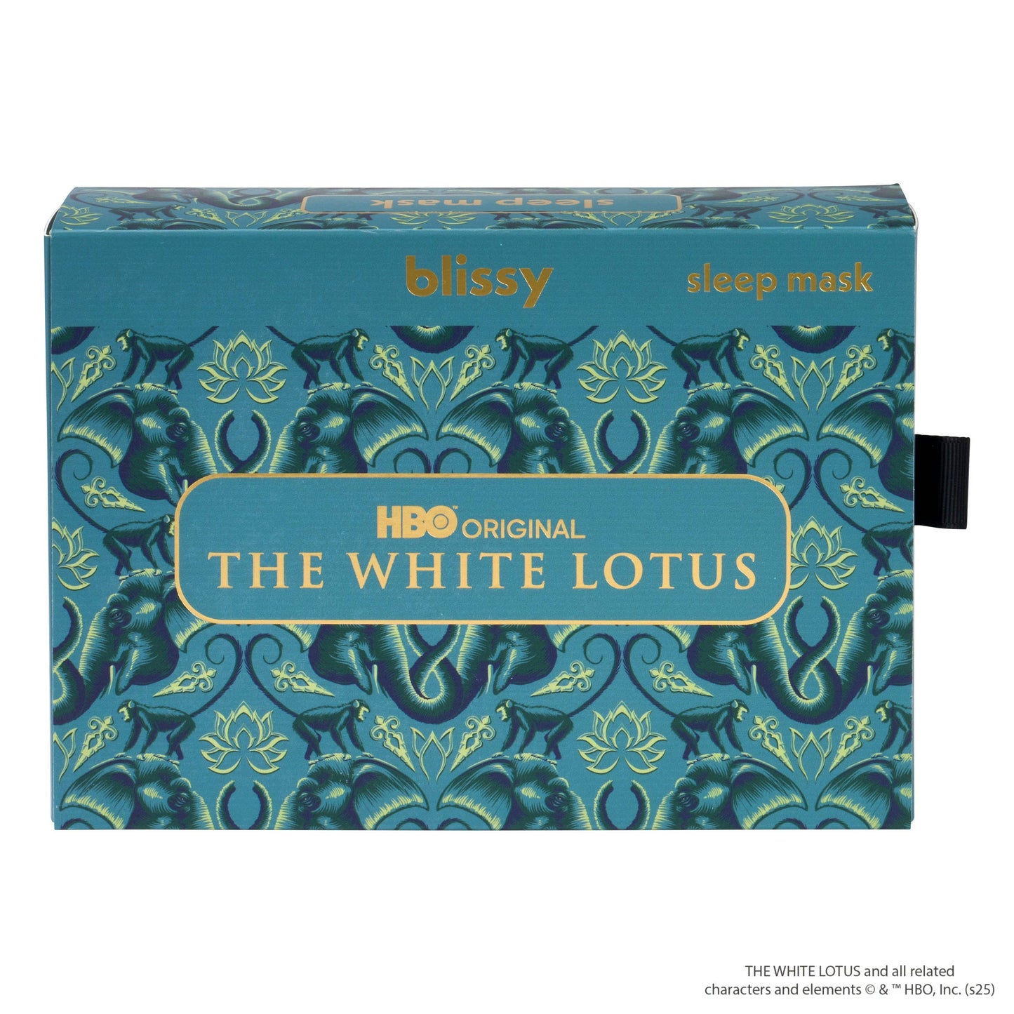 Lotus Jungle Silk Sleep Mask