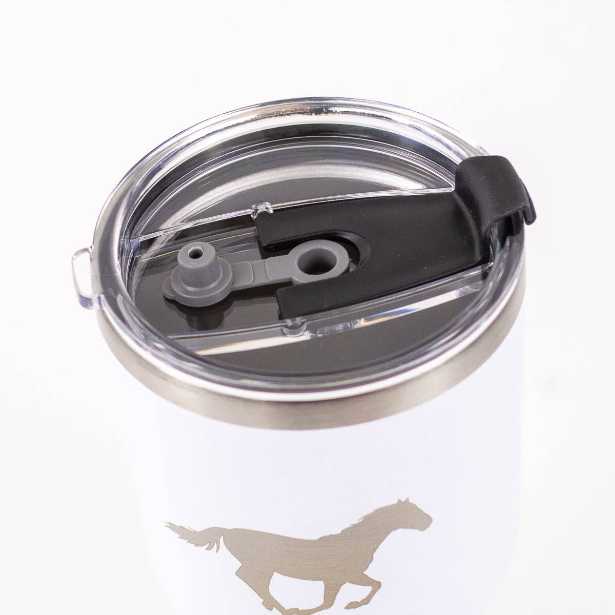 Horse Etched Tumbler