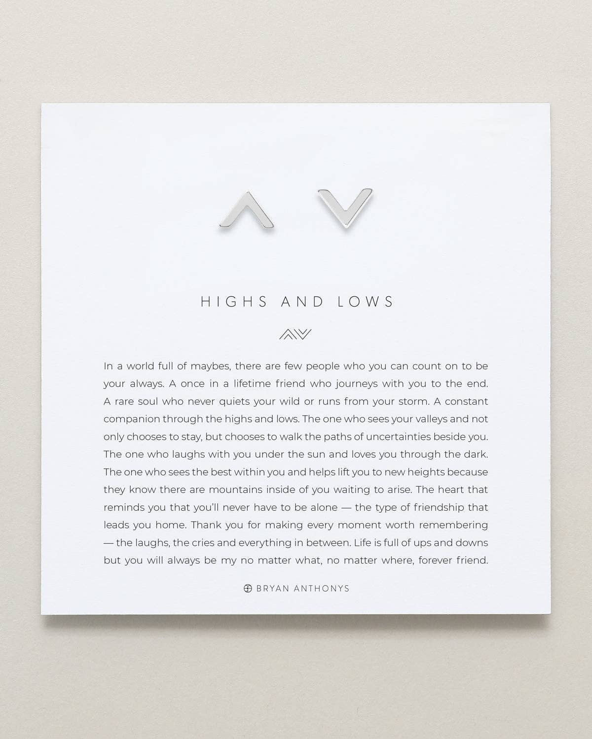Highs & Lows Stud Earrings