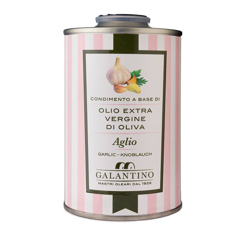 Garlic Extra Virgin Olive Oil by Galantino