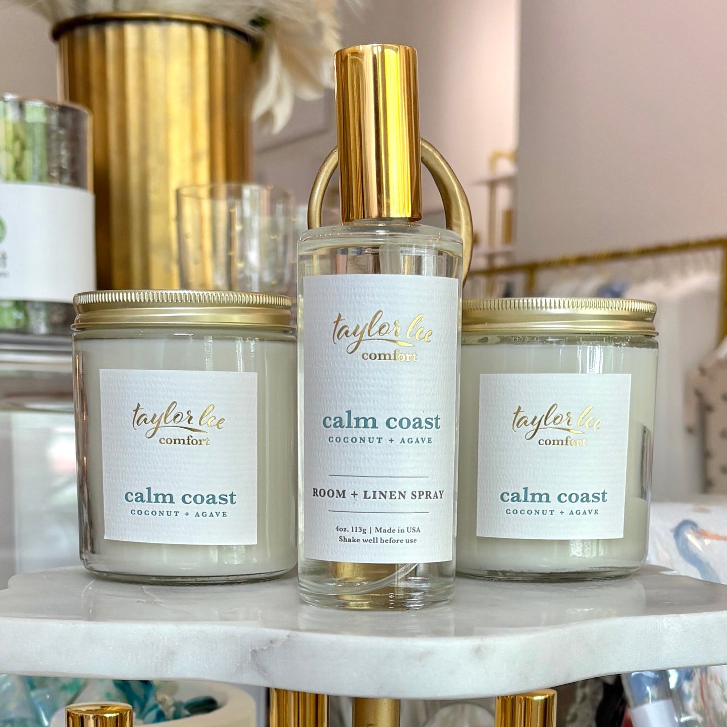 Calm Coast Luxe Room + Linen Spray