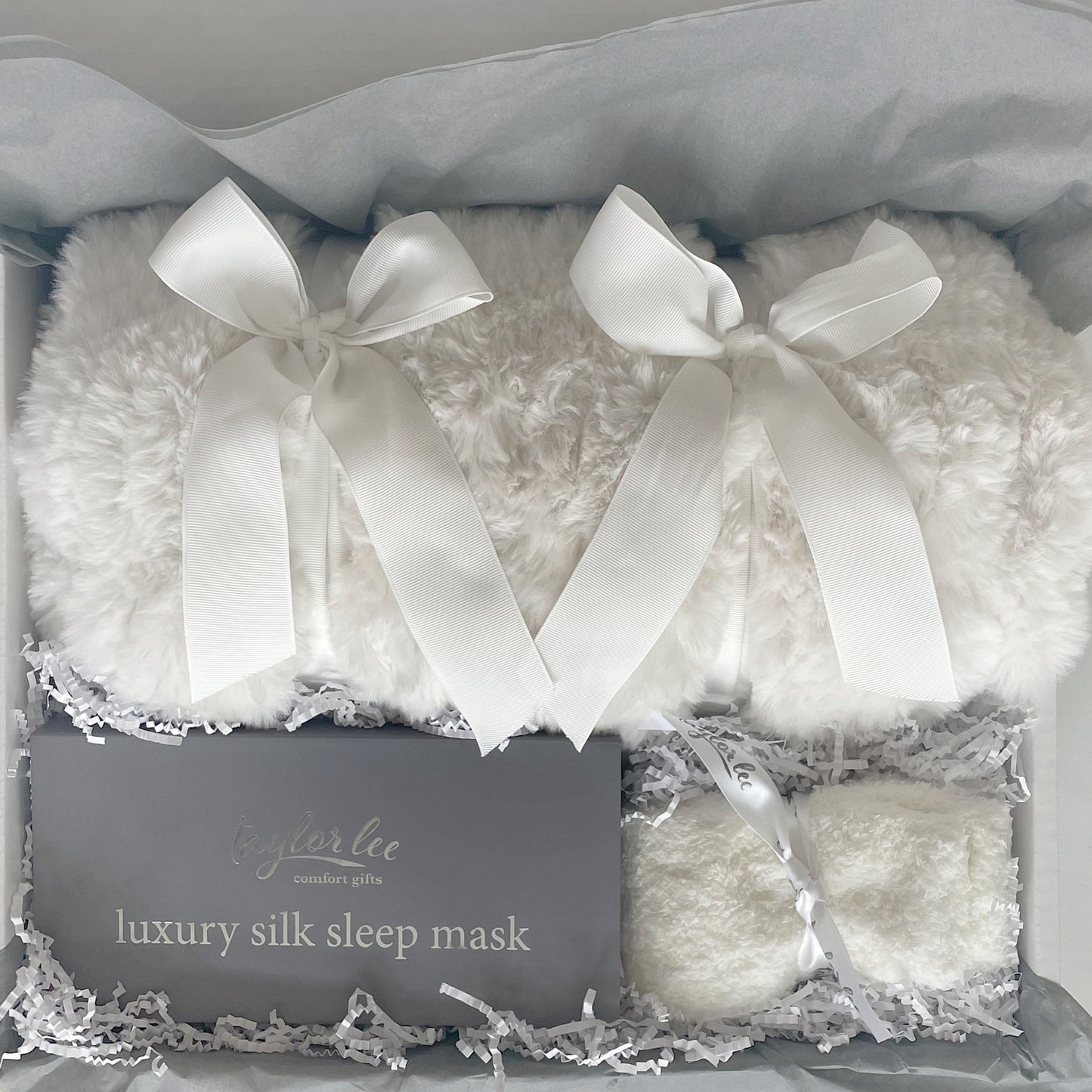 Comforting and encouraging gift box instead of traditional gift basket or flowers for unique sympathy gift