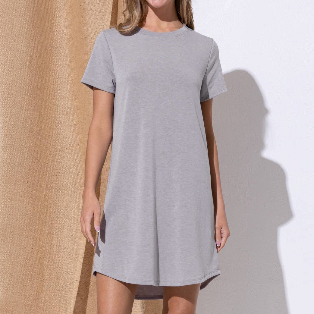 Everyday French Terry Tee Dress