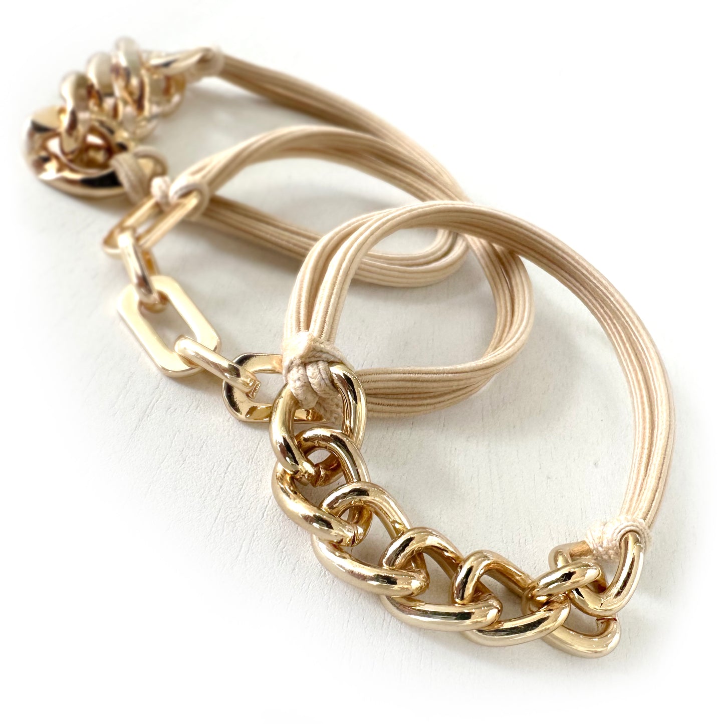 Bracelet Hair Ties (set of 3)