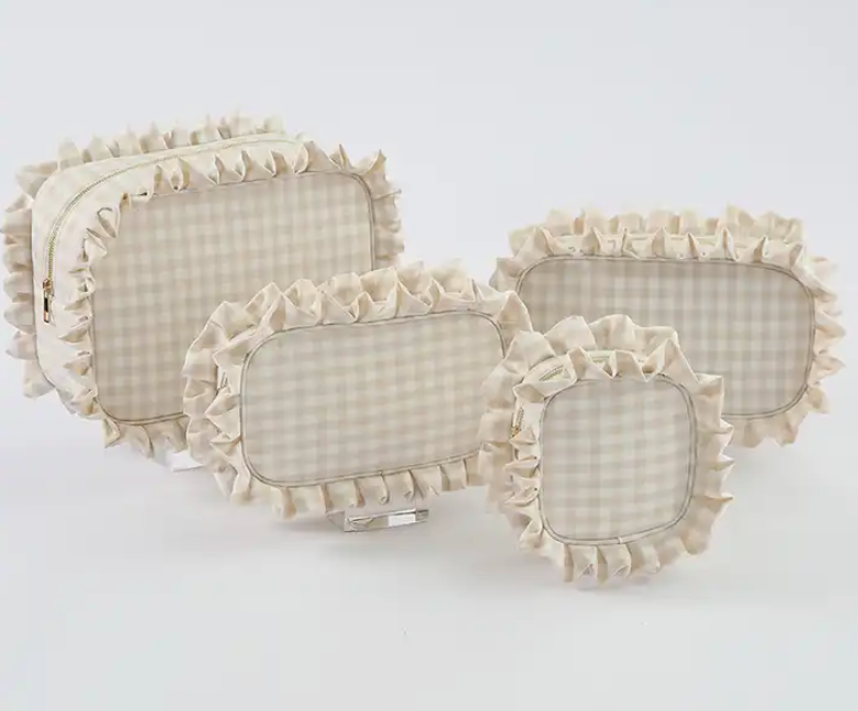 Pretty Ruffle Travel Bags