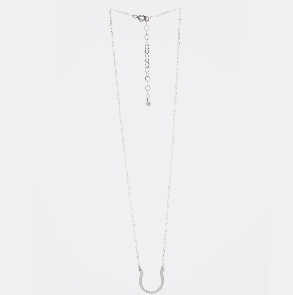 Forged Horseshoe Necklace