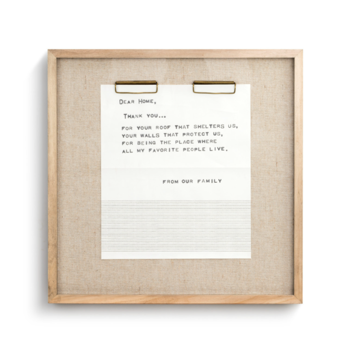 Dear You Wall Art - Home