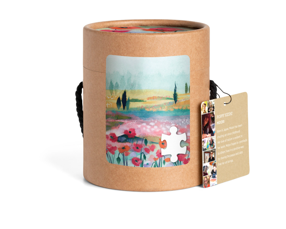 ArtLifting Gift Puzzle - Poppy Keshi