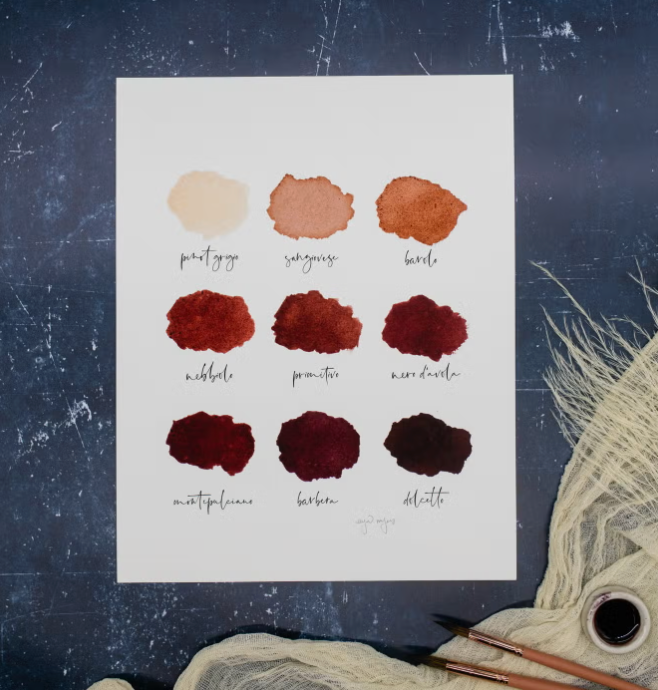 Fine Art Wine Print: 5x7"
