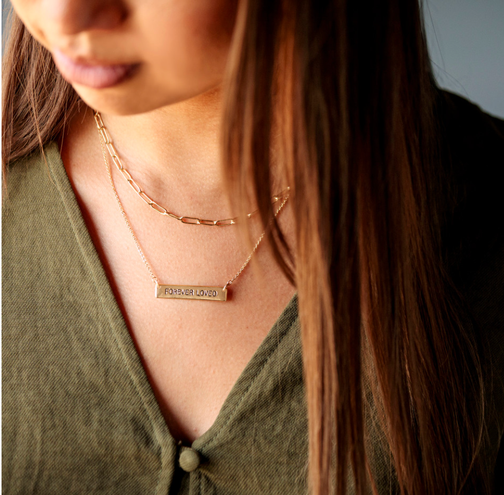 Loving Memories Necklace - Gold