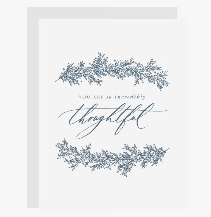 Gratitude Letterpress Cards