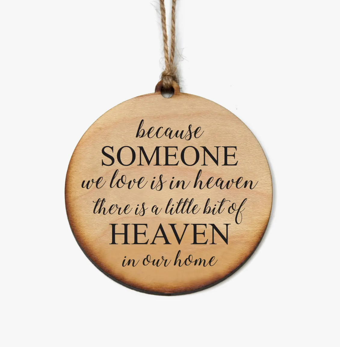 Wooden Tree Ornaments