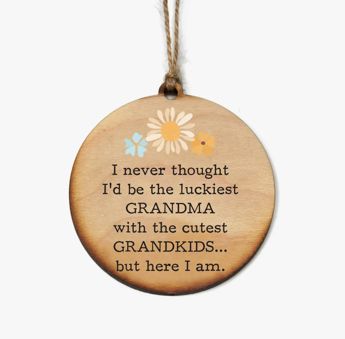 Wooden Tree Ornaments