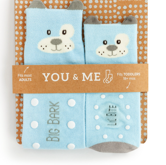 You and Me Sock Gift Set Puppy