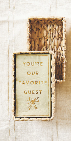Favorite Guest Paper Napkins