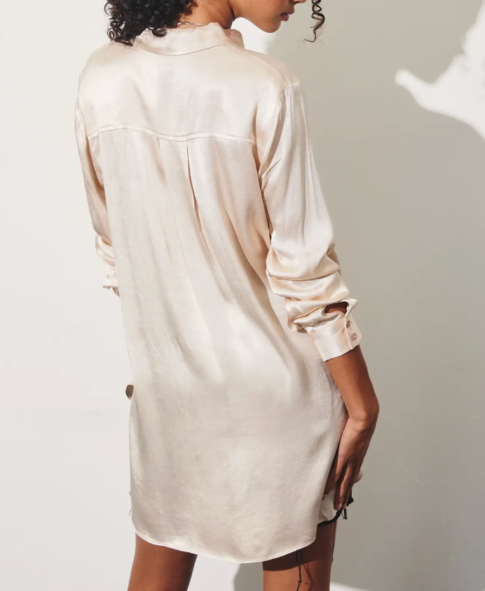 Take It Easy Satin Shirt
