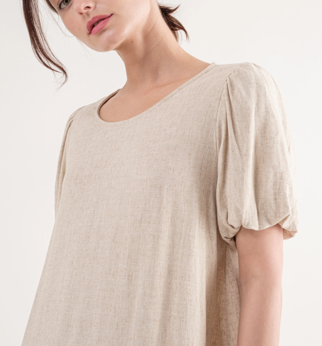 Got Your Back Linen Dress