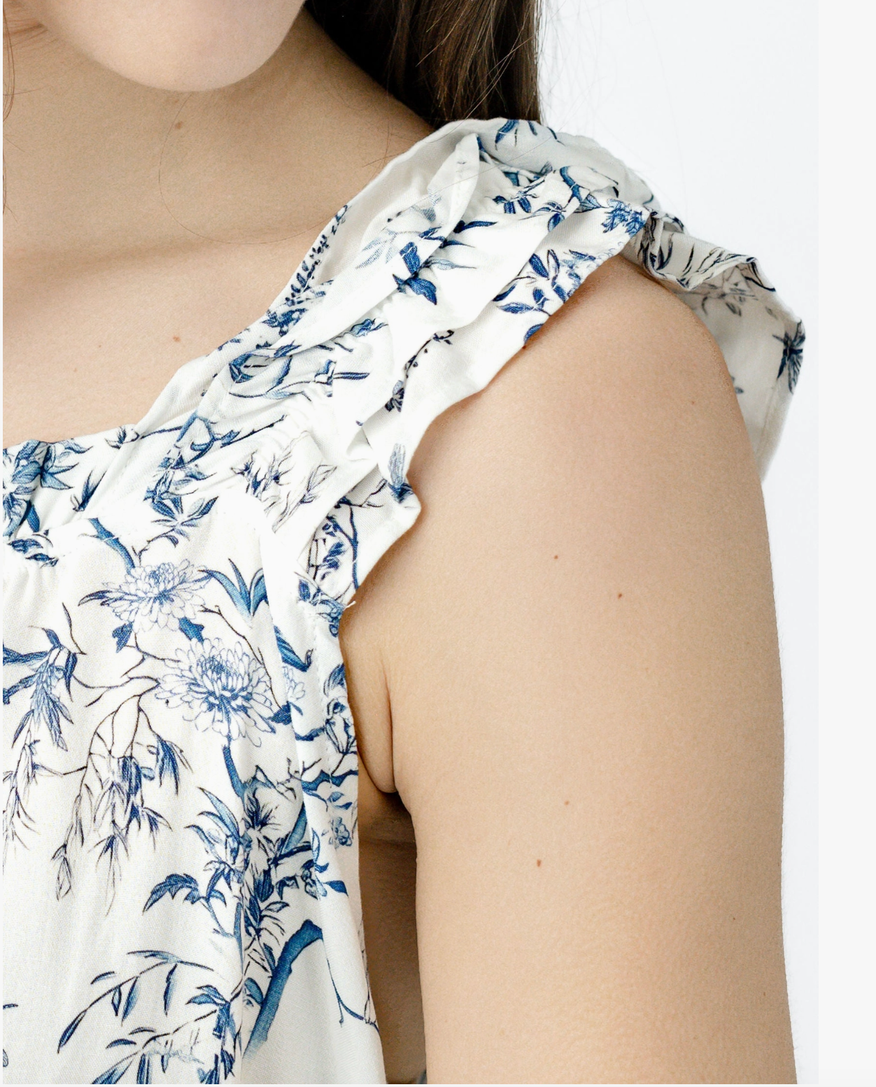 Floral Dream Ruffle Tank PJ Set