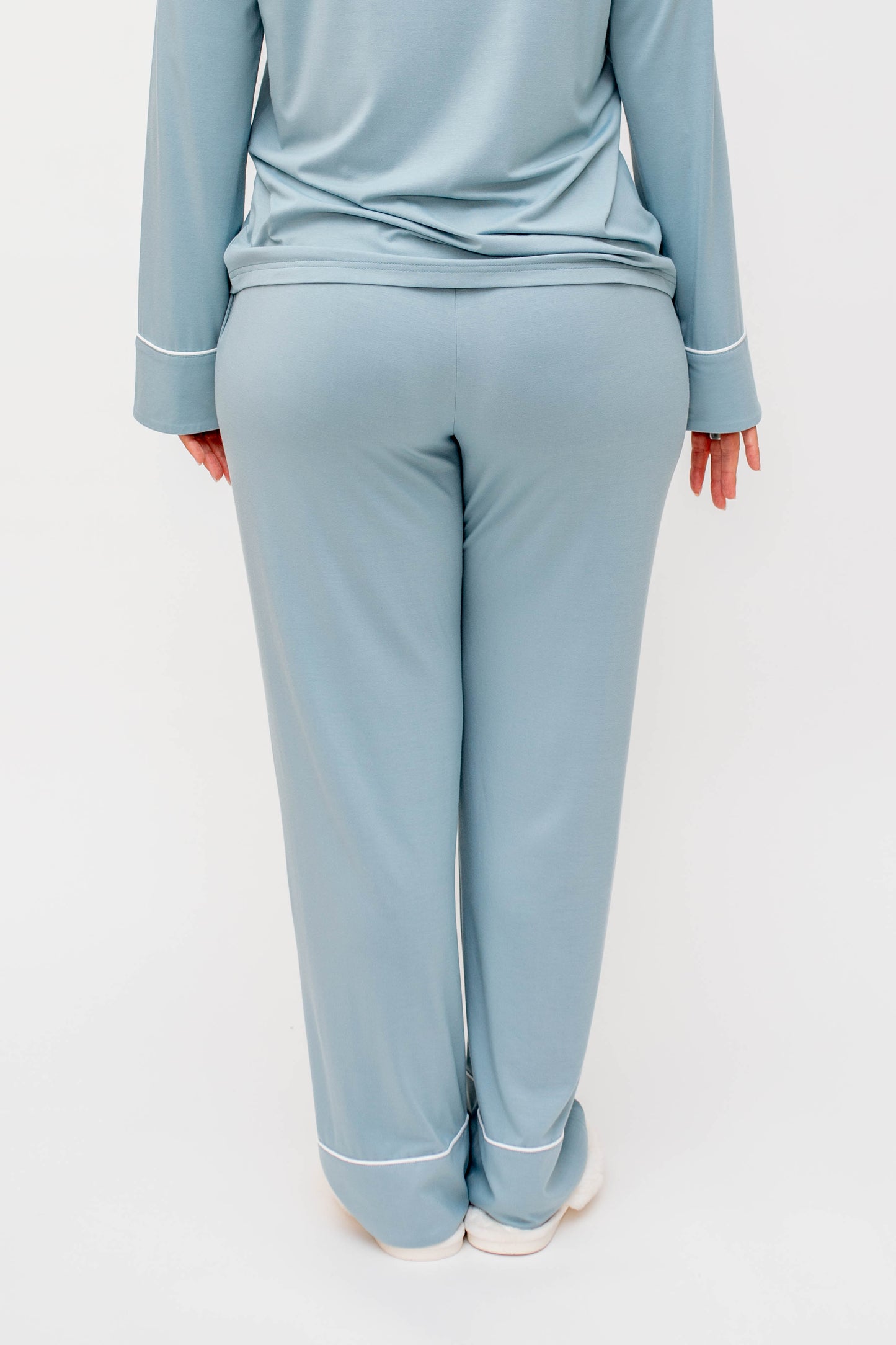 Luna Blue Buttery Soft Bamboo Pants SET