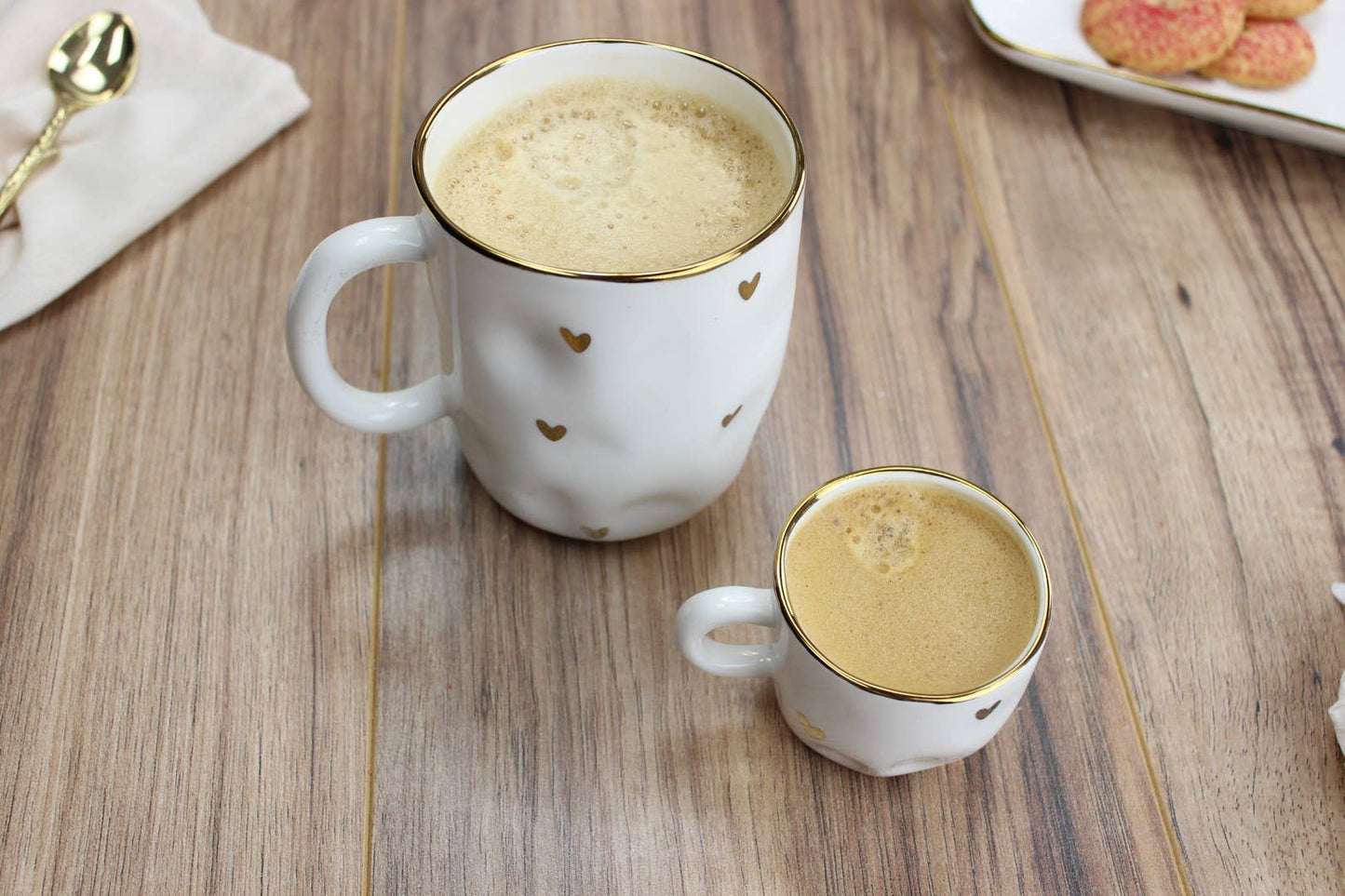 Hearts Espresso Cup & Saucer