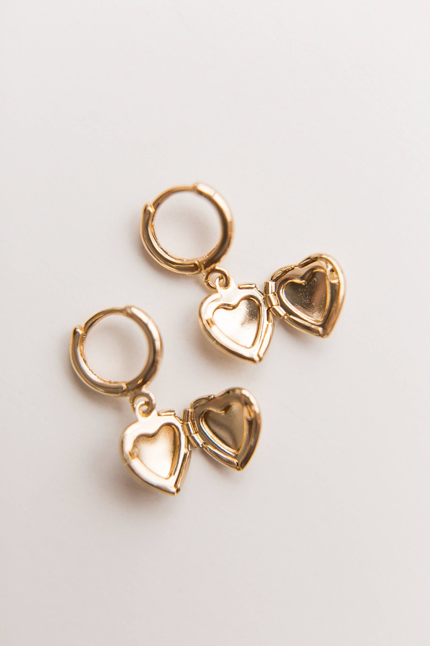 Heart Locket Earrings