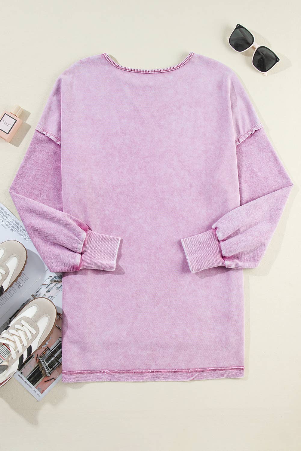 Lavender Mineral Wash Sweatshirt