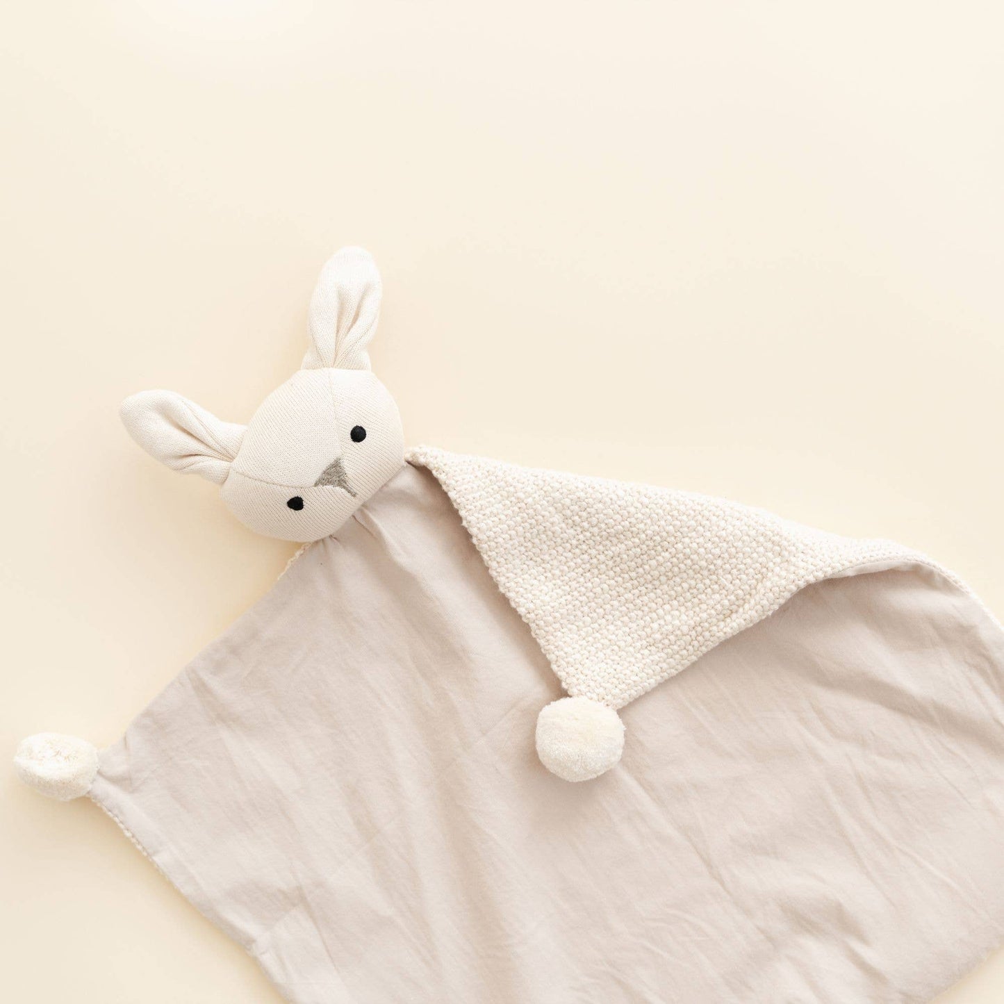 Ollie The Bunny Organic Baby Lovey Blanket