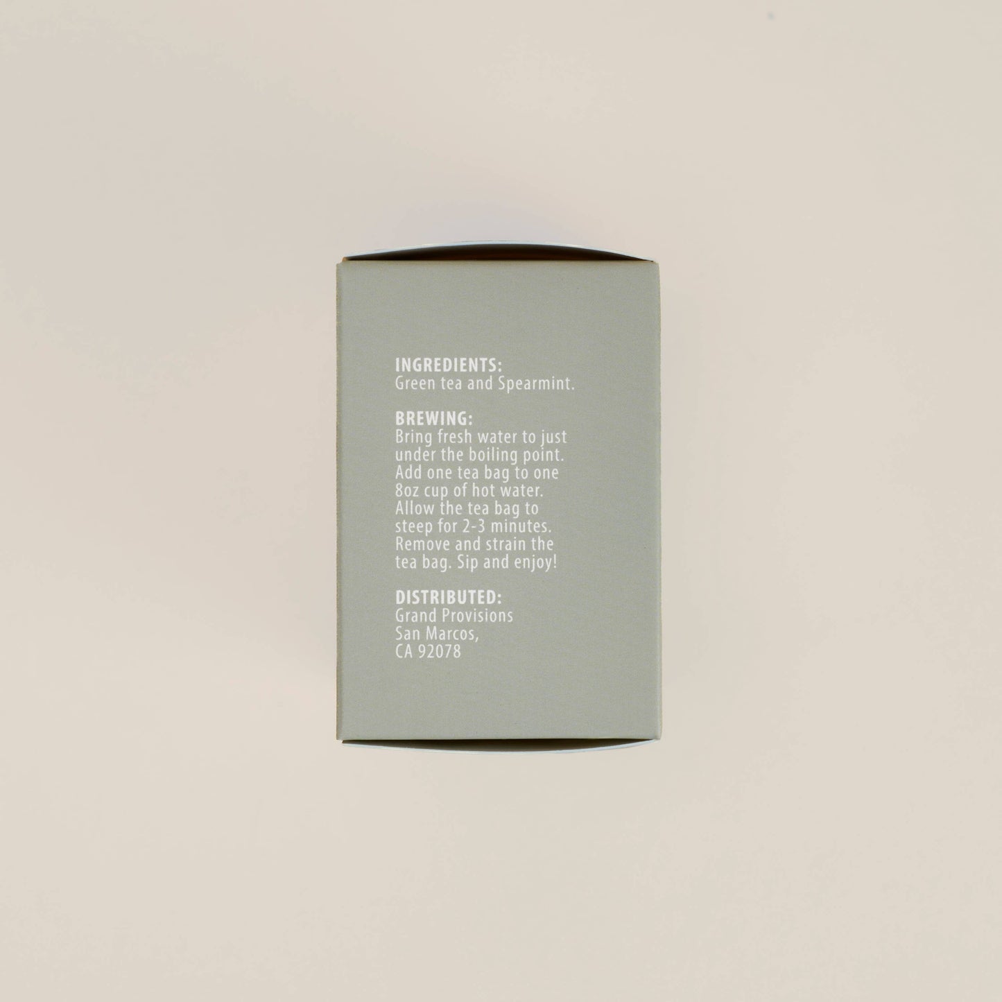 Moroccan Mint Green Tea
