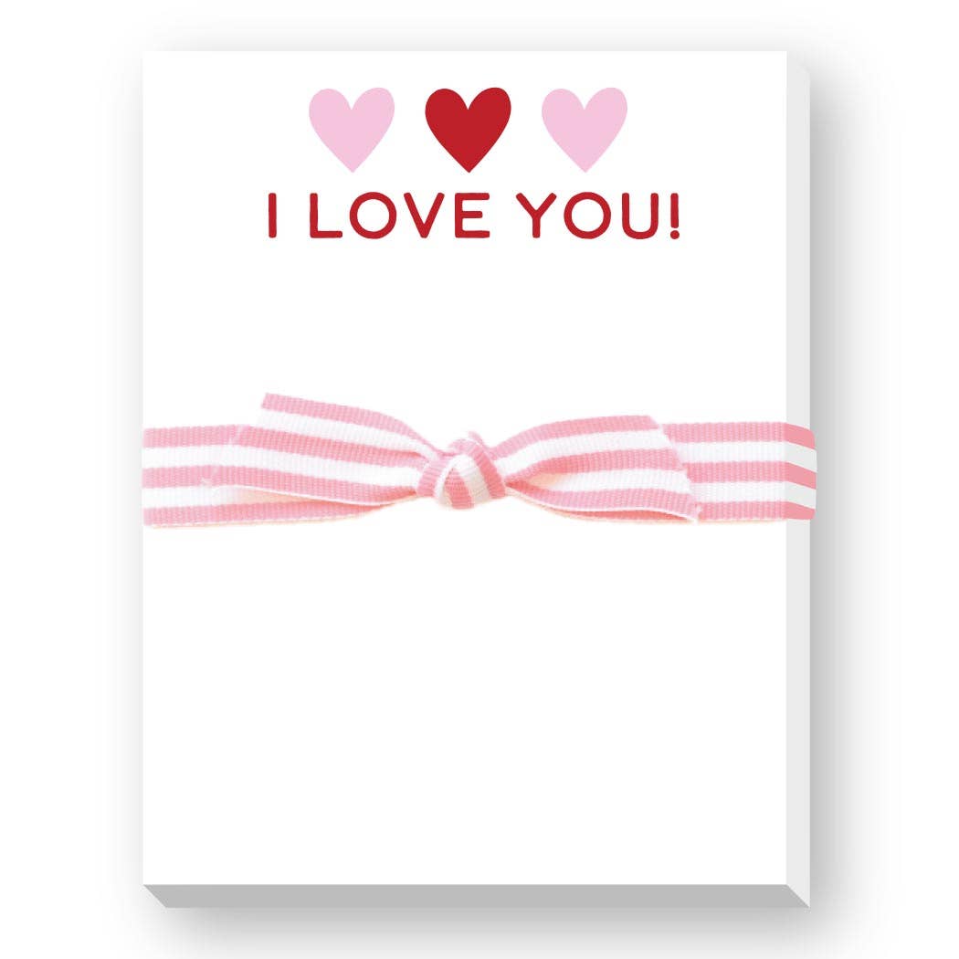 I LOVE YOU Mini Notepad