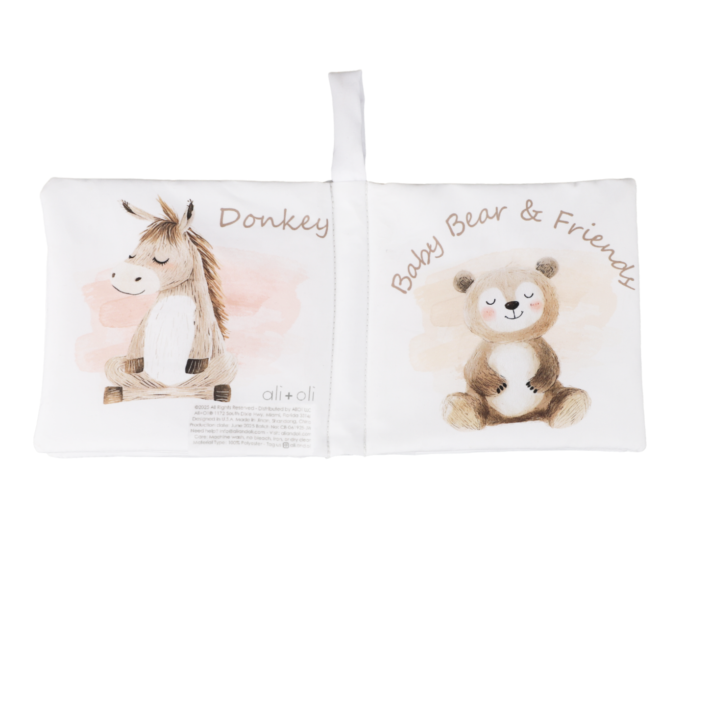 Bear & Friends Soft Baby Book