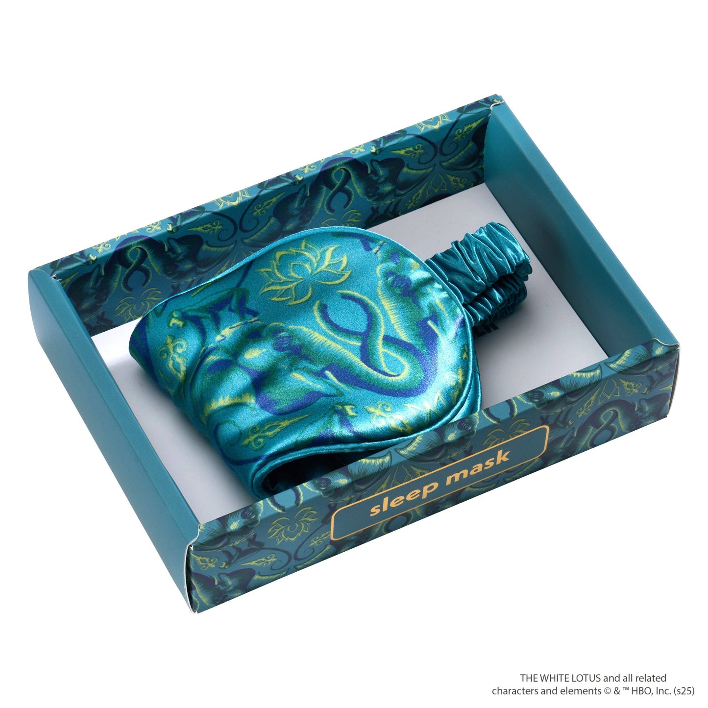 Lotus Jungle Silk Sleep Mask