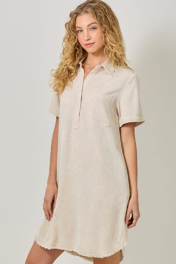 Roll Up Your Sleeves Dress