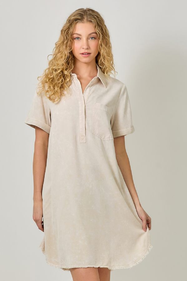 Roll Up Your Sleeves Dress
