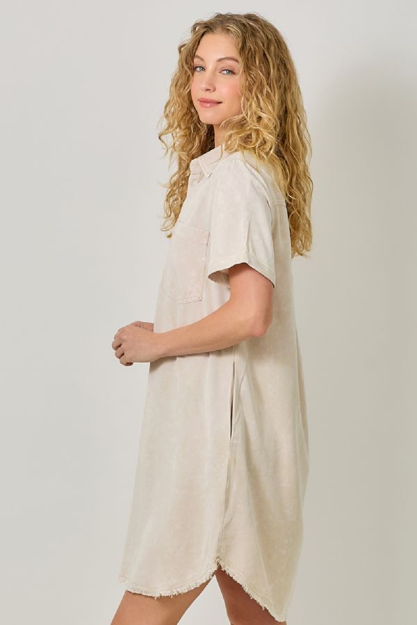 Roll Up Your Sleeves Dress
