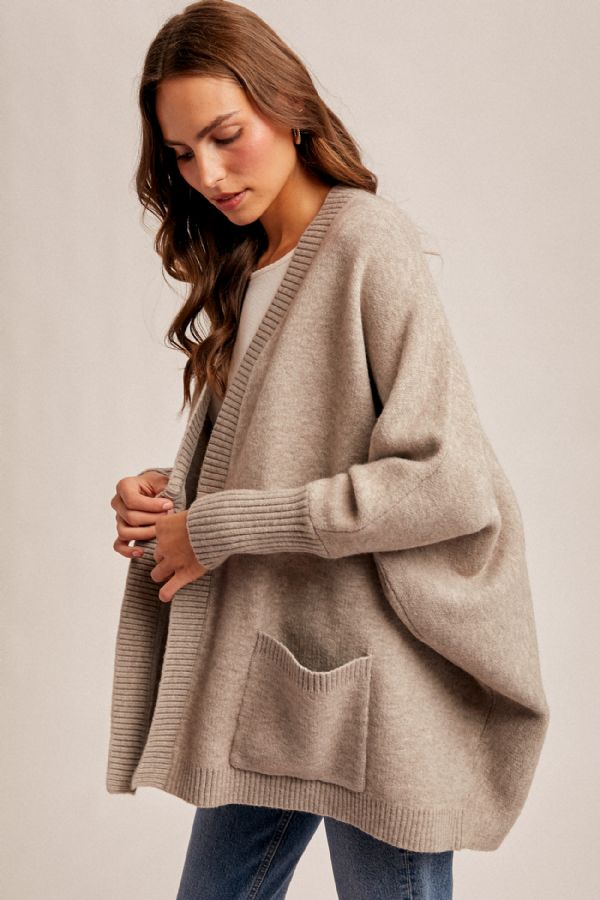 Relaxed Fit Cozy Cardigan