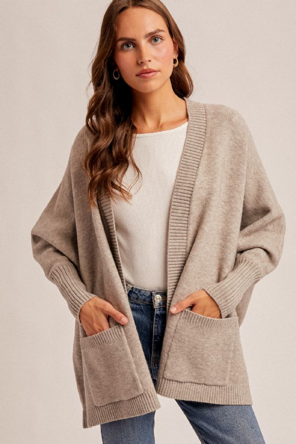 Relaxed Fit Cozy Cardigan