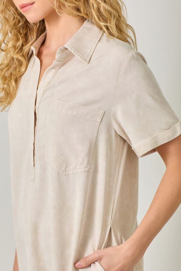 Roll Up Your Sleeves Dress