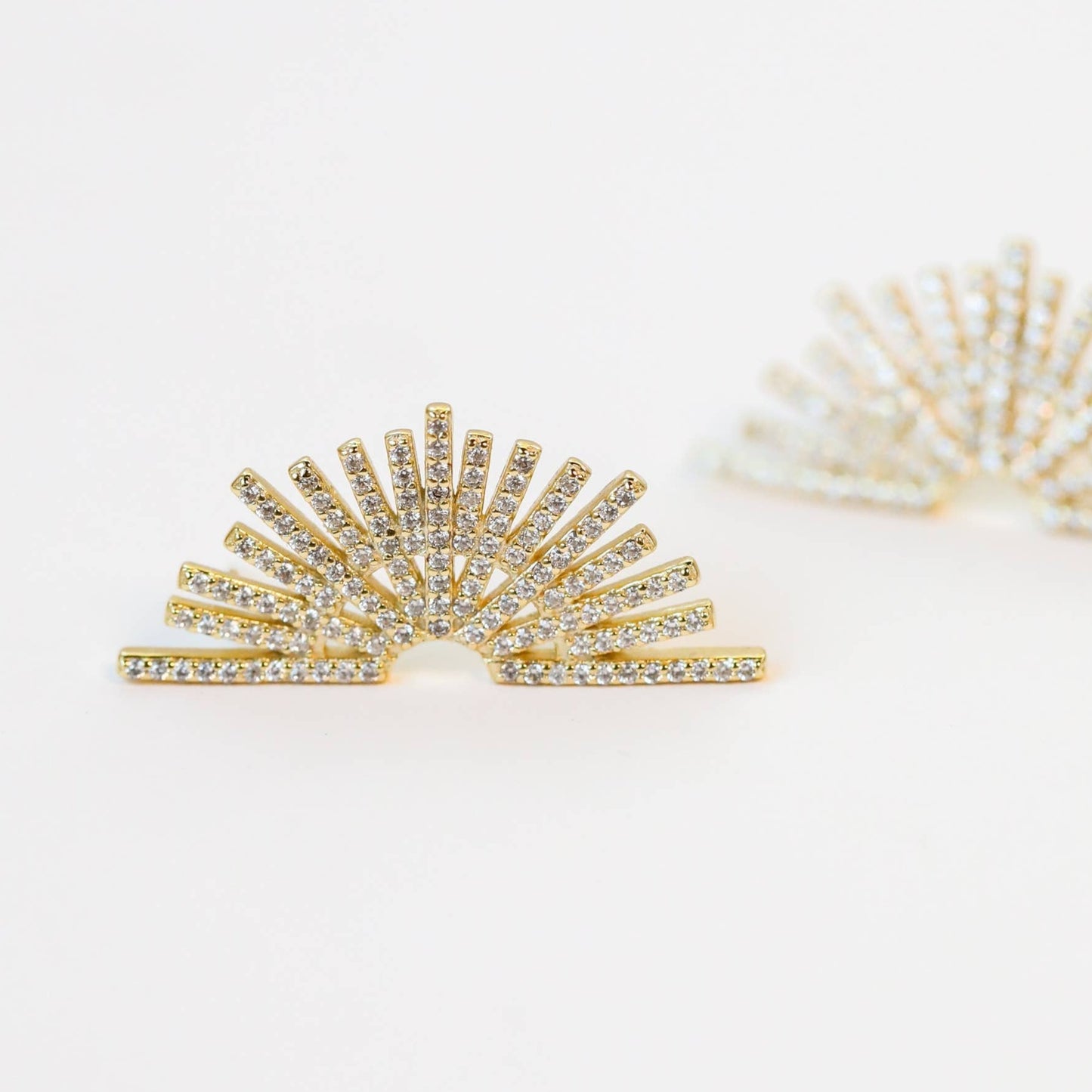 Gold Vermeil Stud Earrings