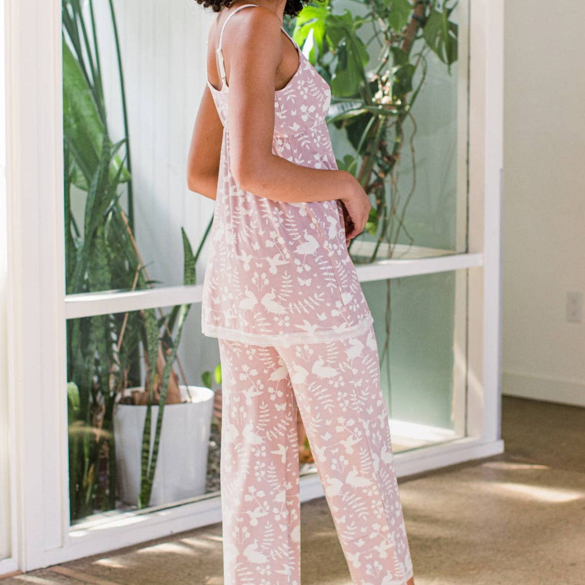 IRIS LACE BAMBOO PAJAMA SET