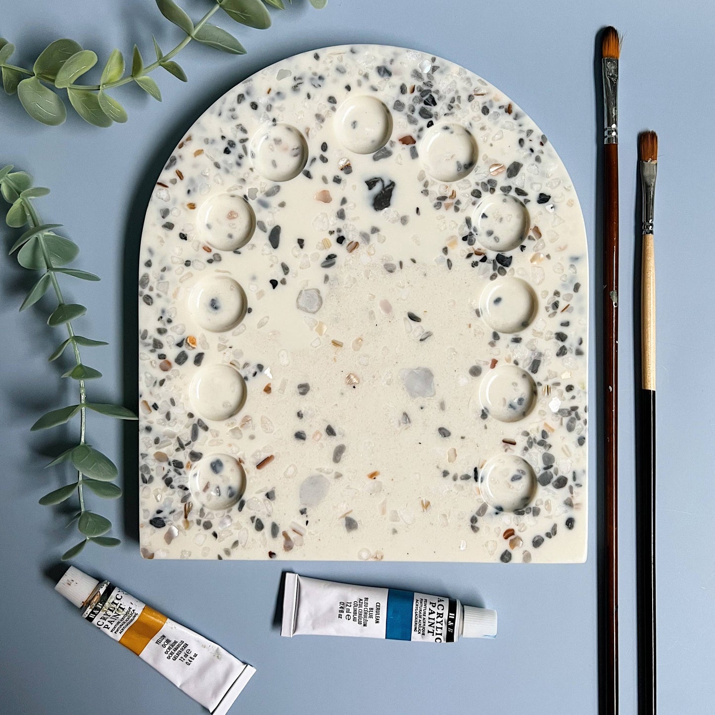 Terrazzo Paint Palette